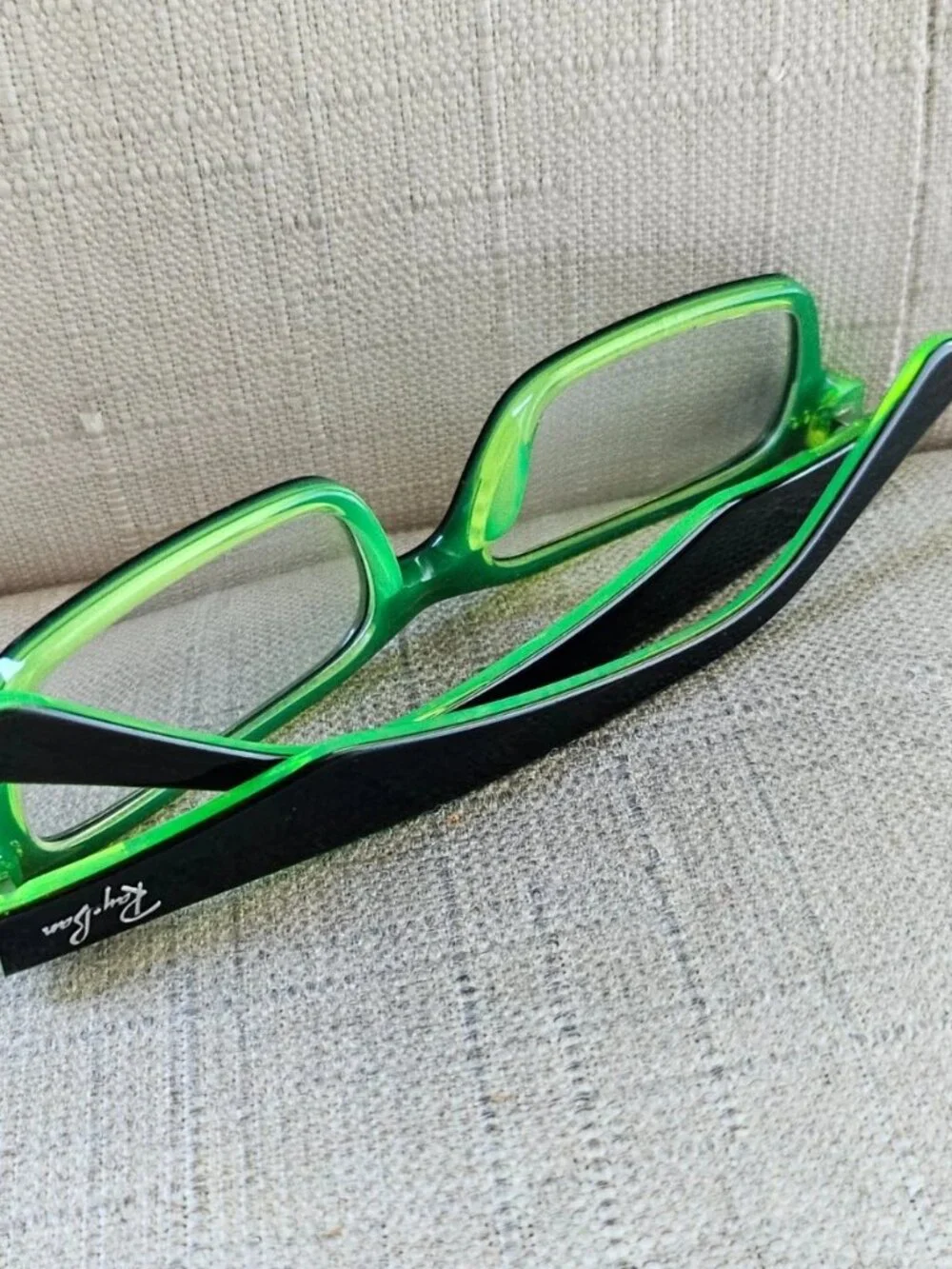 Ray-Ban Youth Eyeglasses Frame RB1530 3665 Black/Green Eyewear Glasses only